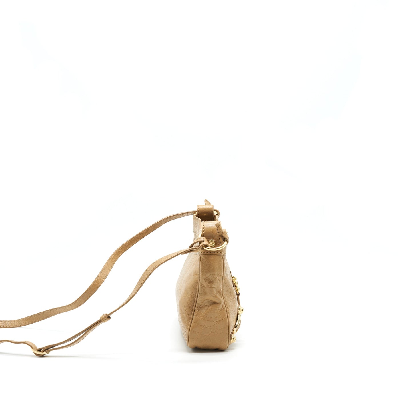 Balenciaga Giant Hip Purse in Beige