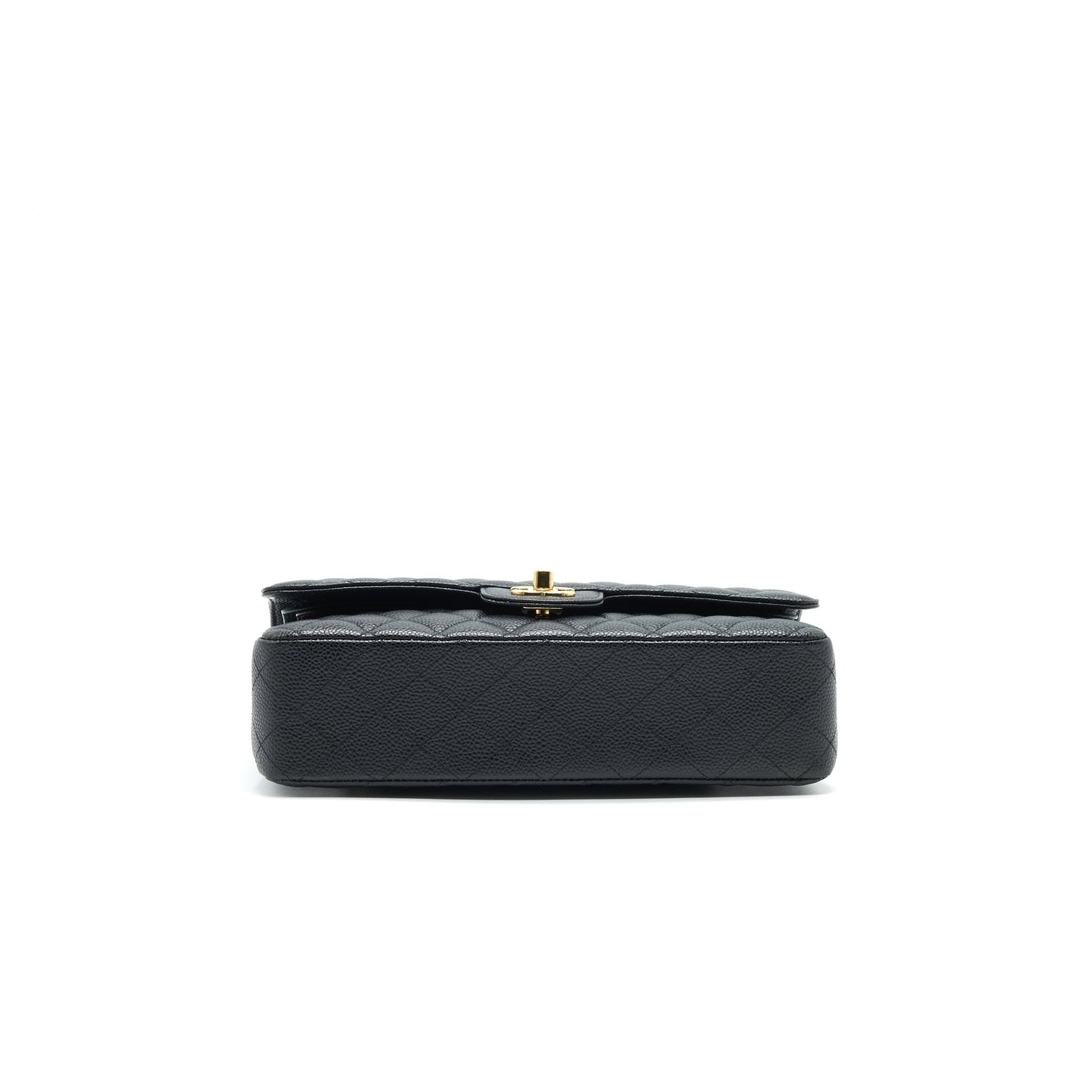 Chanel Medium Classic Double Flap Caviar in Black
