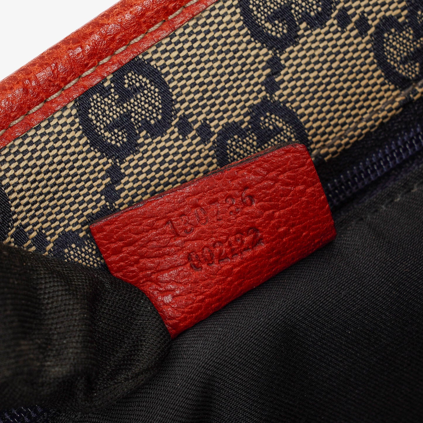 Gucci Abbey Red Leather Tote Bag