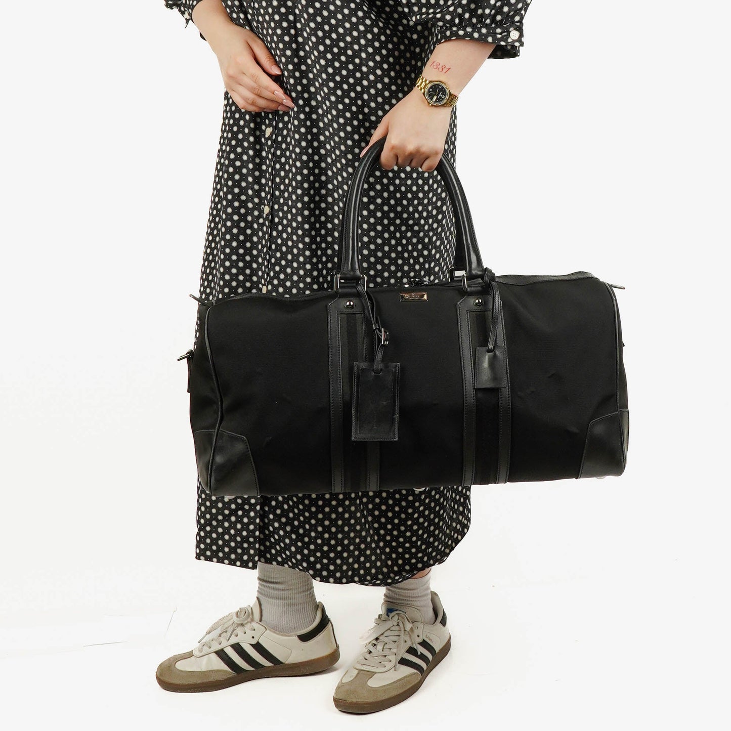 Gucci Nylon Boston Weekend Bag
