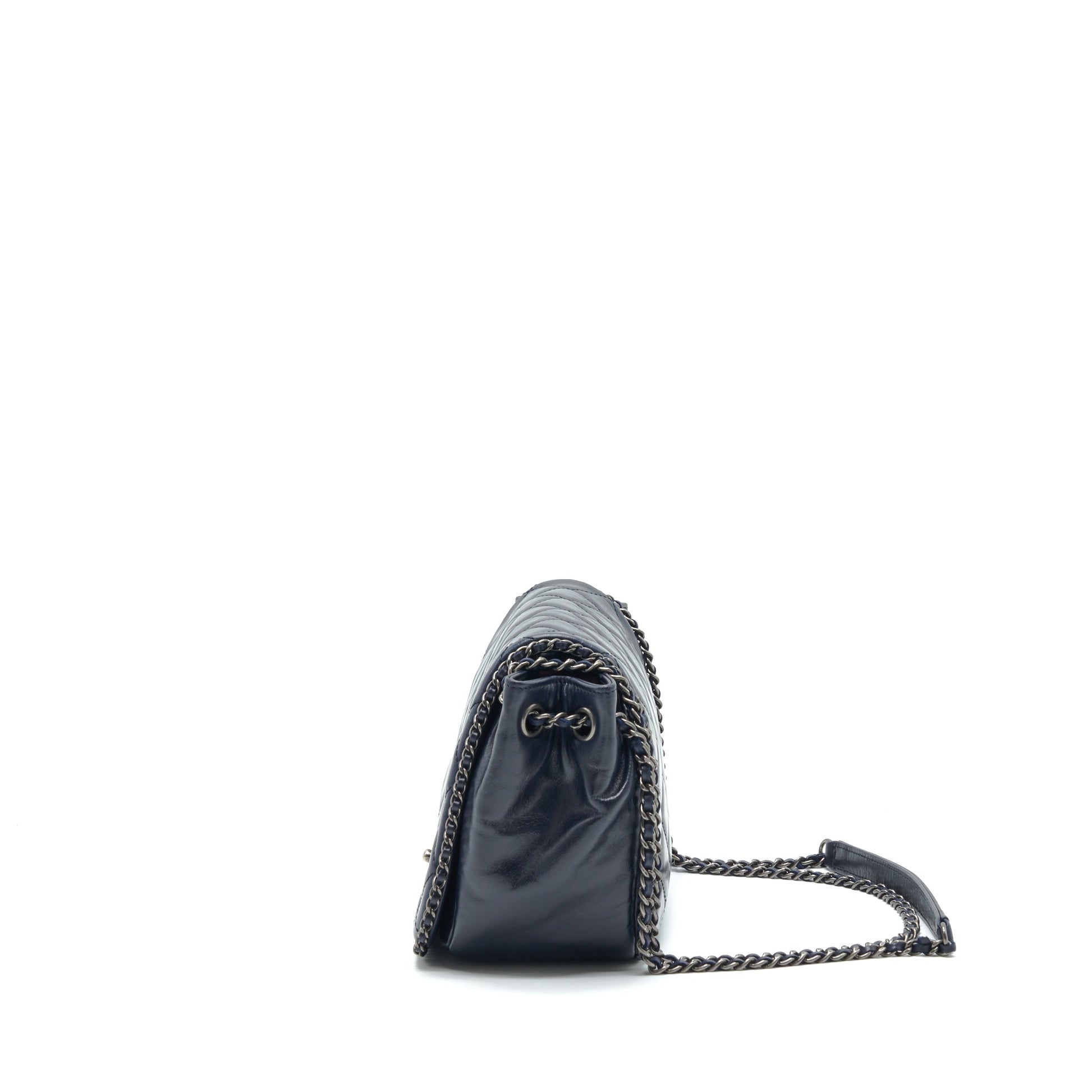 Chanel Quilted Calfskin Flap Shoulder Bag