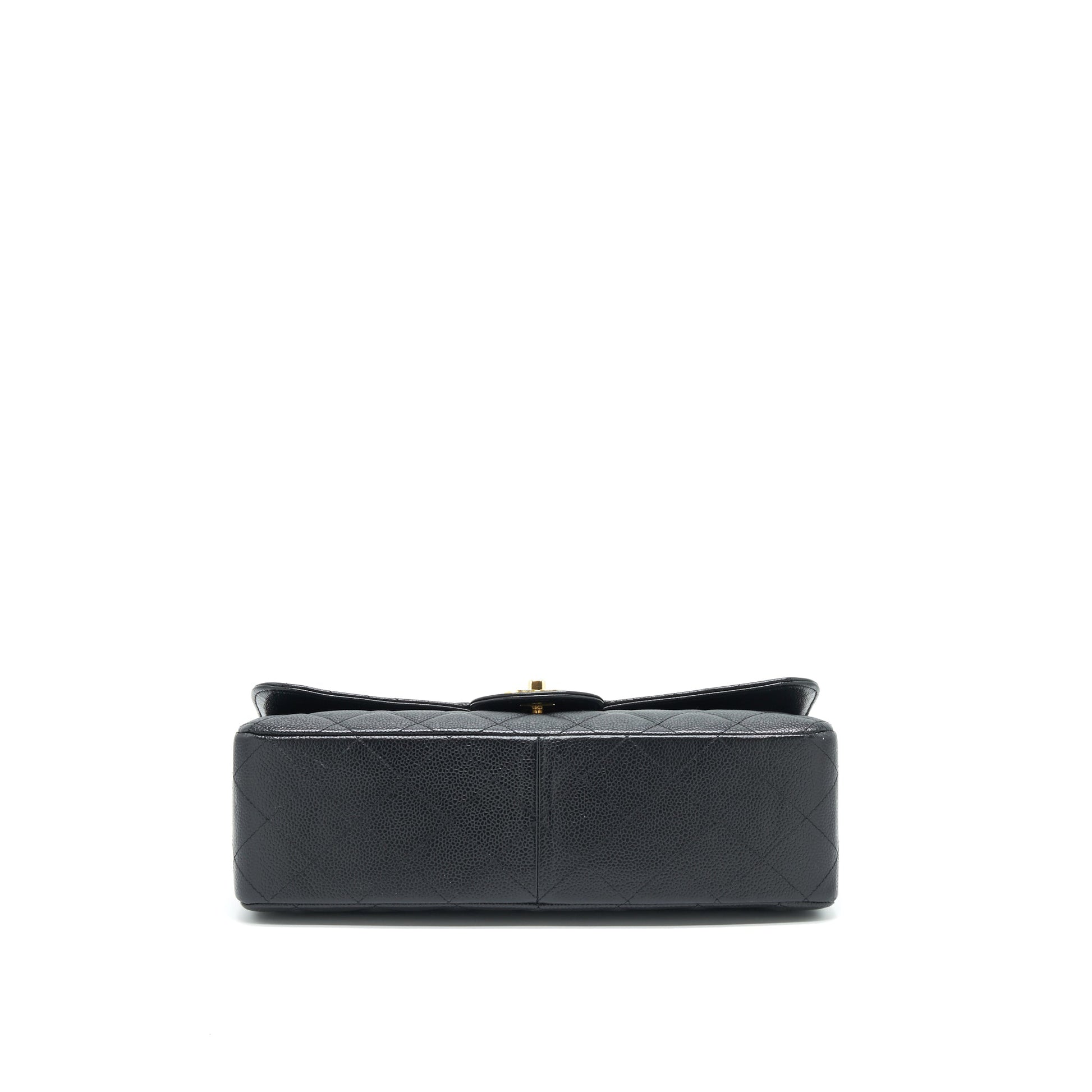 Chanel Jumbo Single Flap Caviar Black