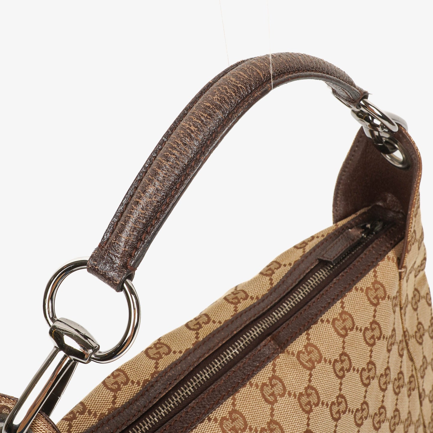 Gucci GG Beige Monogram Shoulder Bag