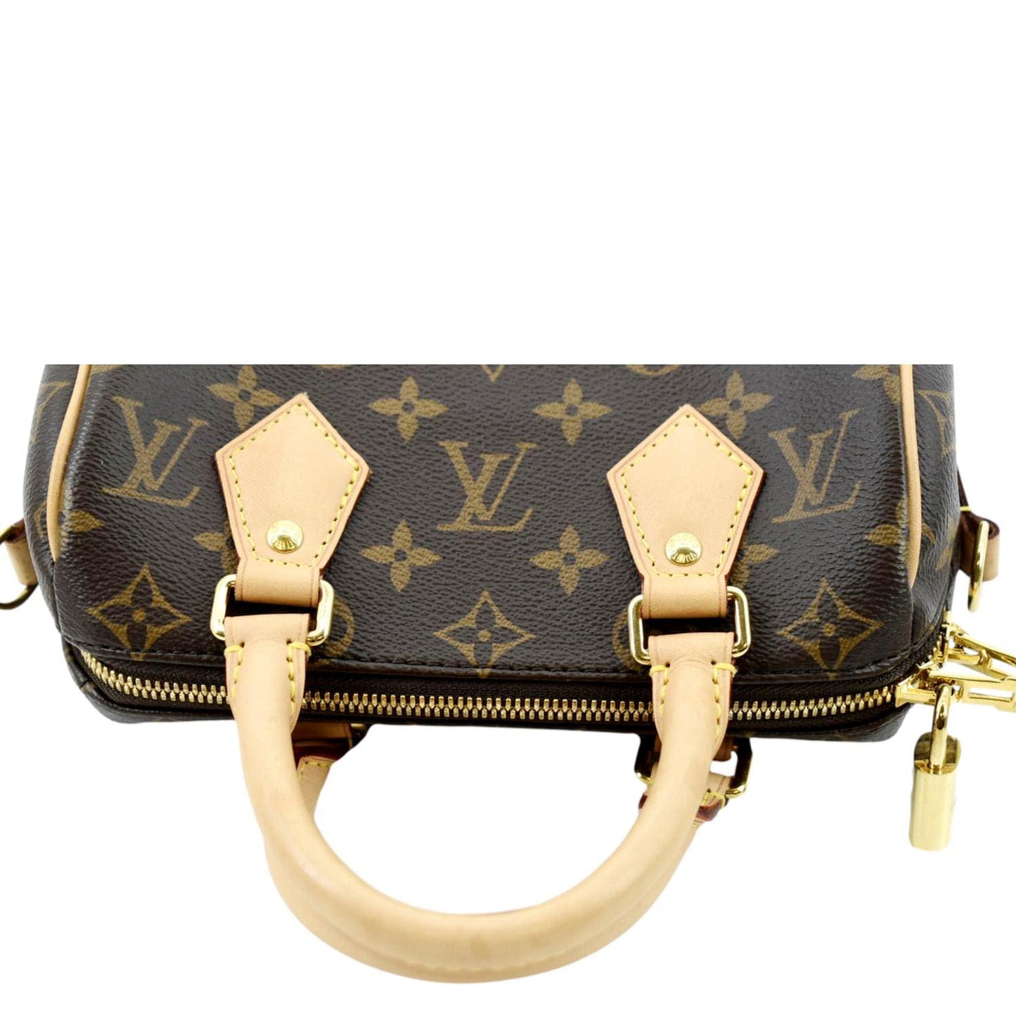 LOUIS VUITTON Giant Bandouliere 20 Monogram Canvas Shoulder Bag Brown