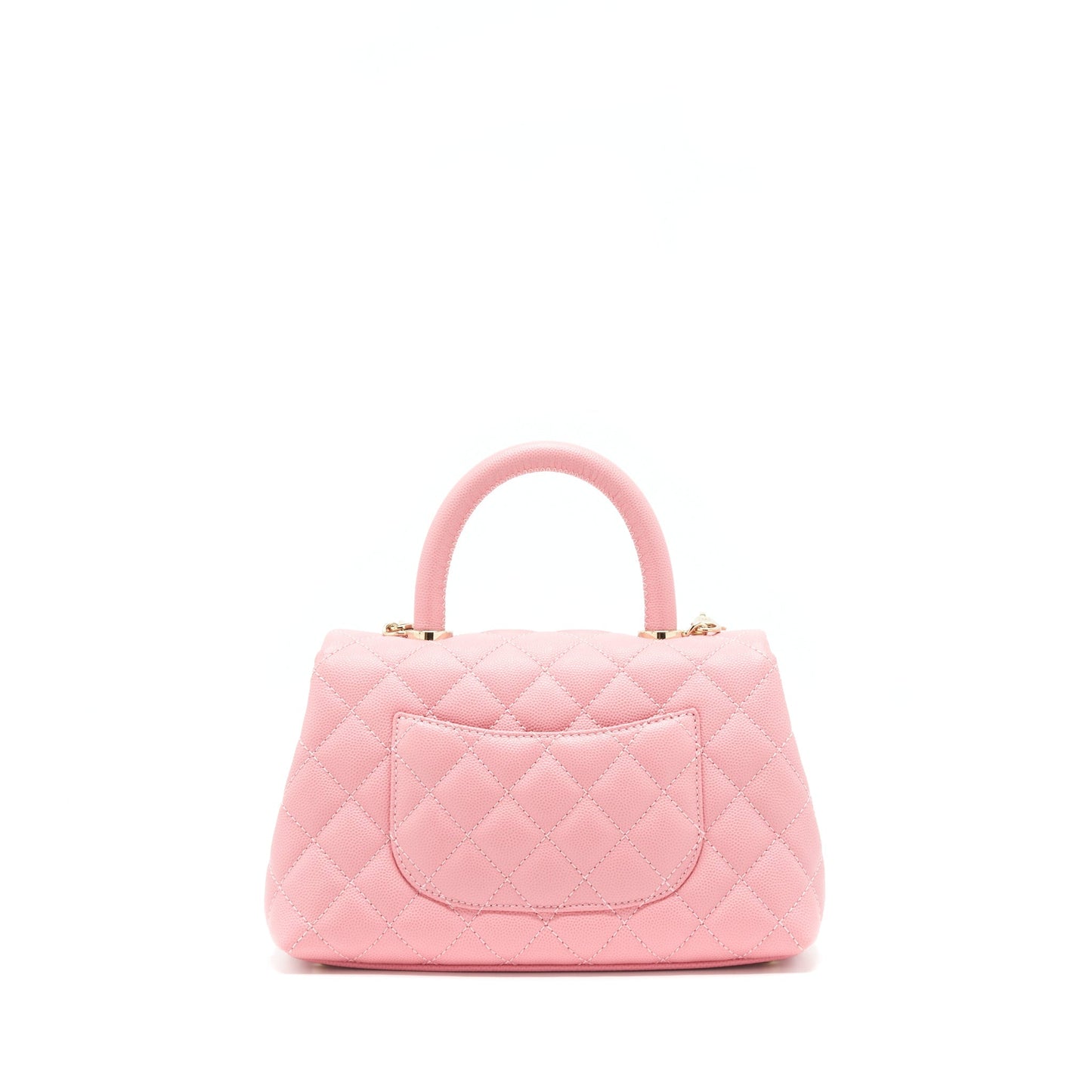 Chanel Small Coco Handle 24cm Caviar Pink L