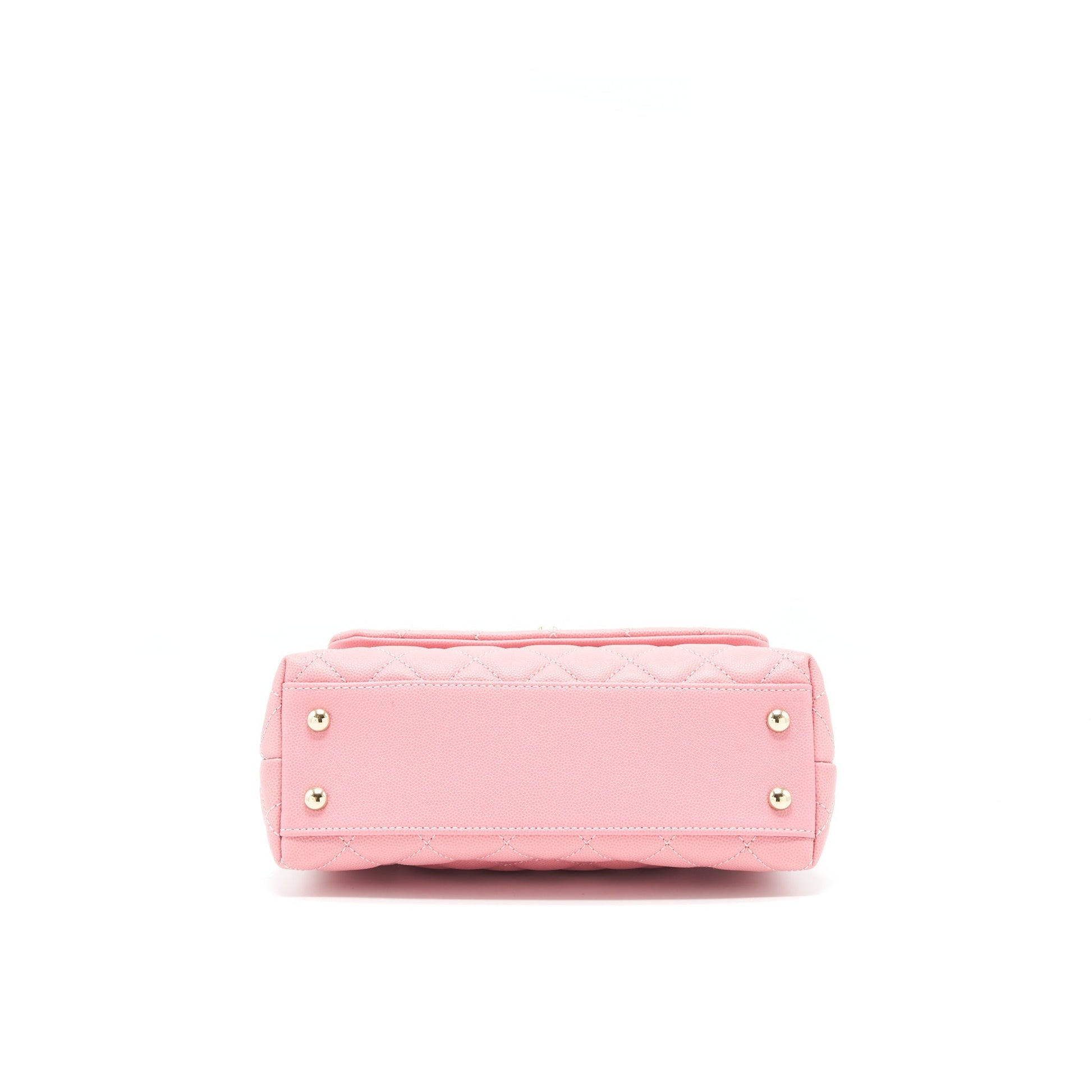 Chanel Small Coco Handle 24cm Caviar Pink L