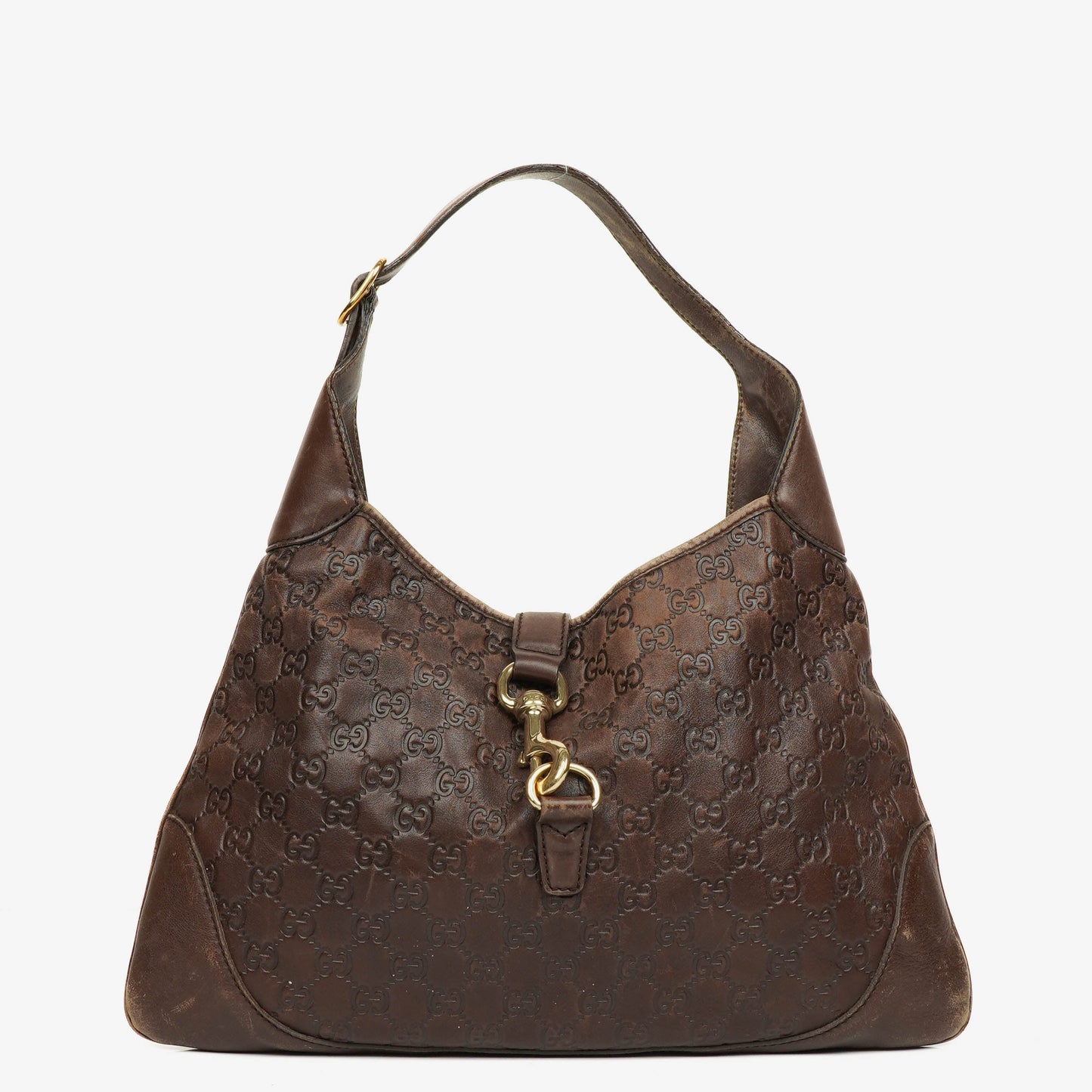 Gucci Jackie Guccissima Leather Shoulder Bag