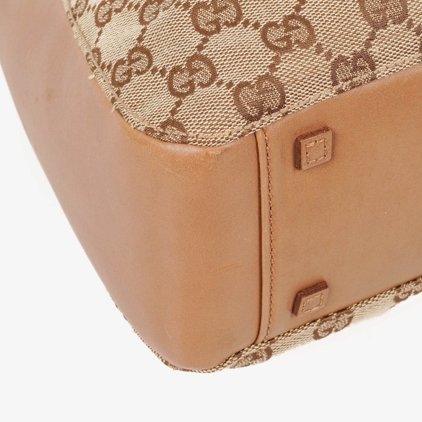 Gucci GG Canvas Beige Tote Bag
