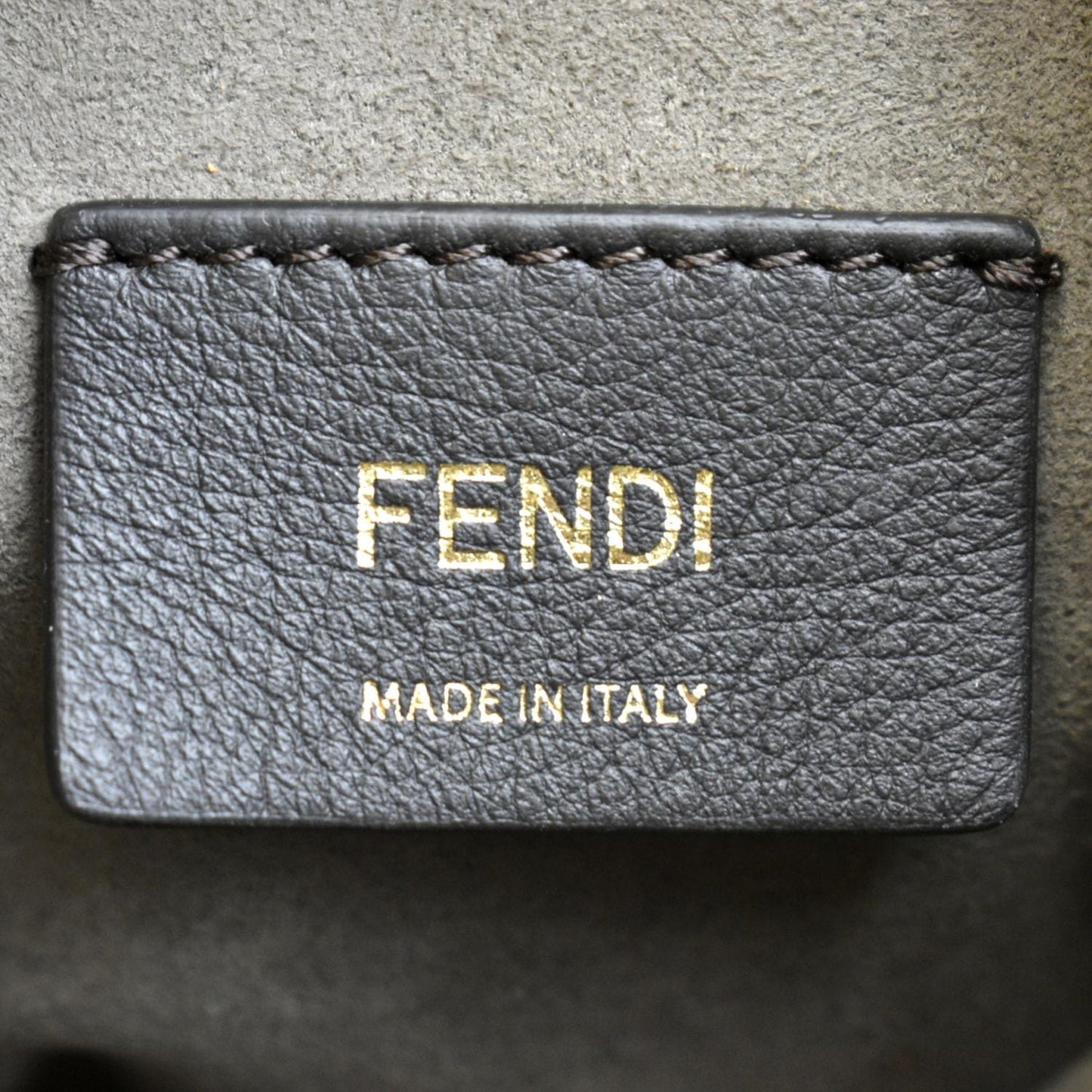 FENDI By The Way Medium Roma Leather Python Printed Elaphe Boston Bag Grey