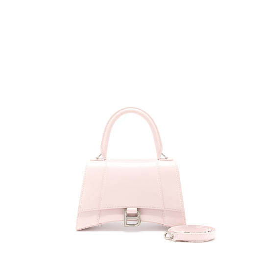 Balenciaga Hourglass S Calfskin Pink