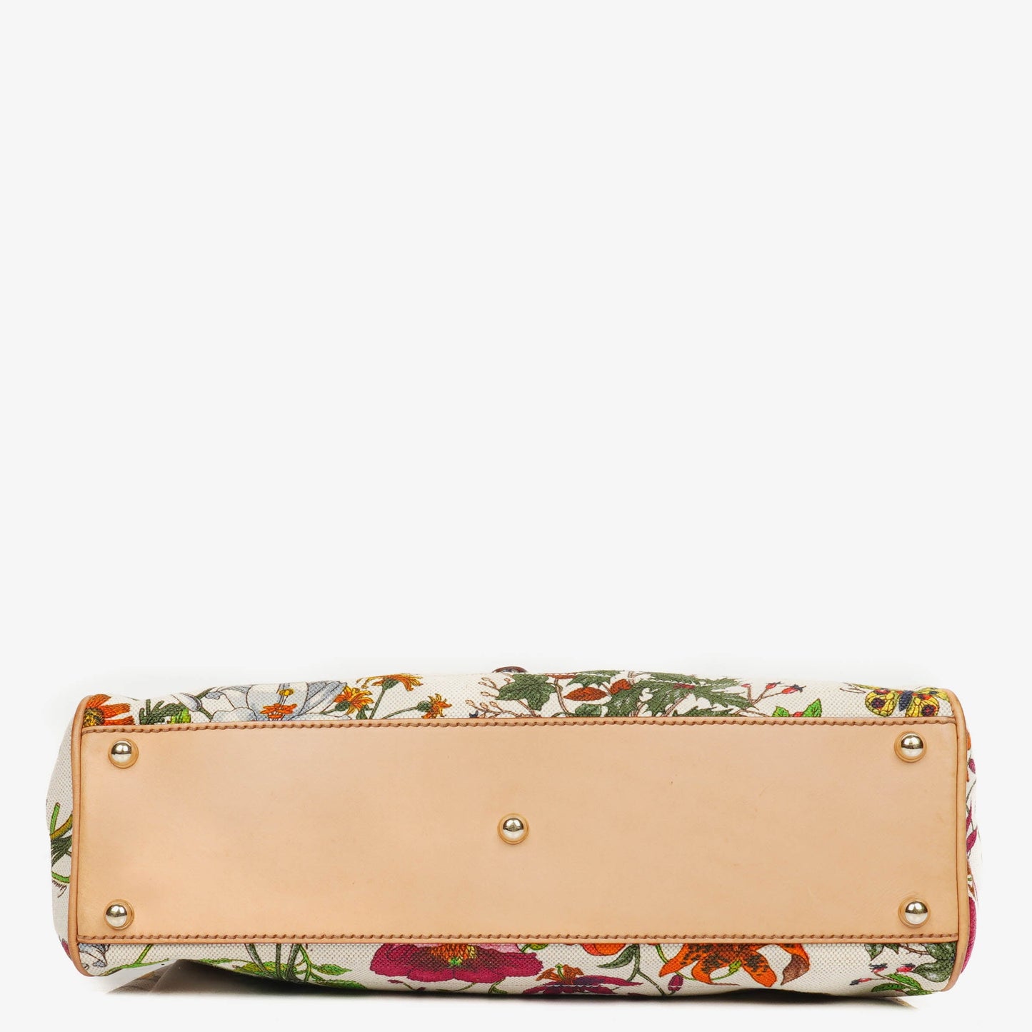 Gucci Floral Jackie Bardot Hobo Bag