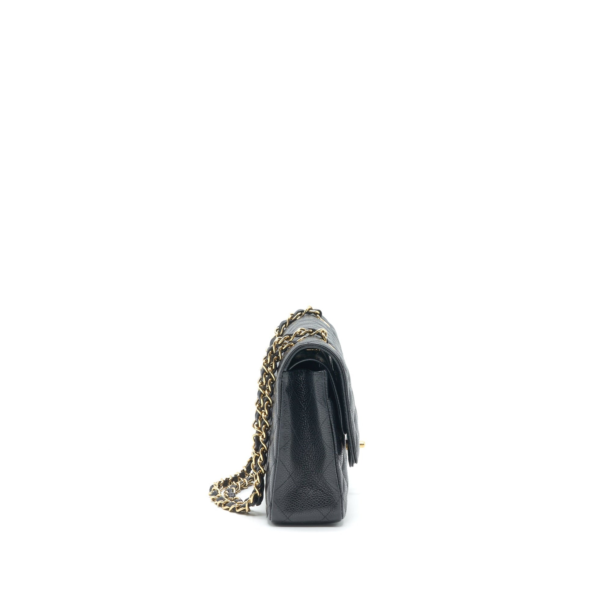 Chanel Classic Double Flap Medium 25cm Caviar Black