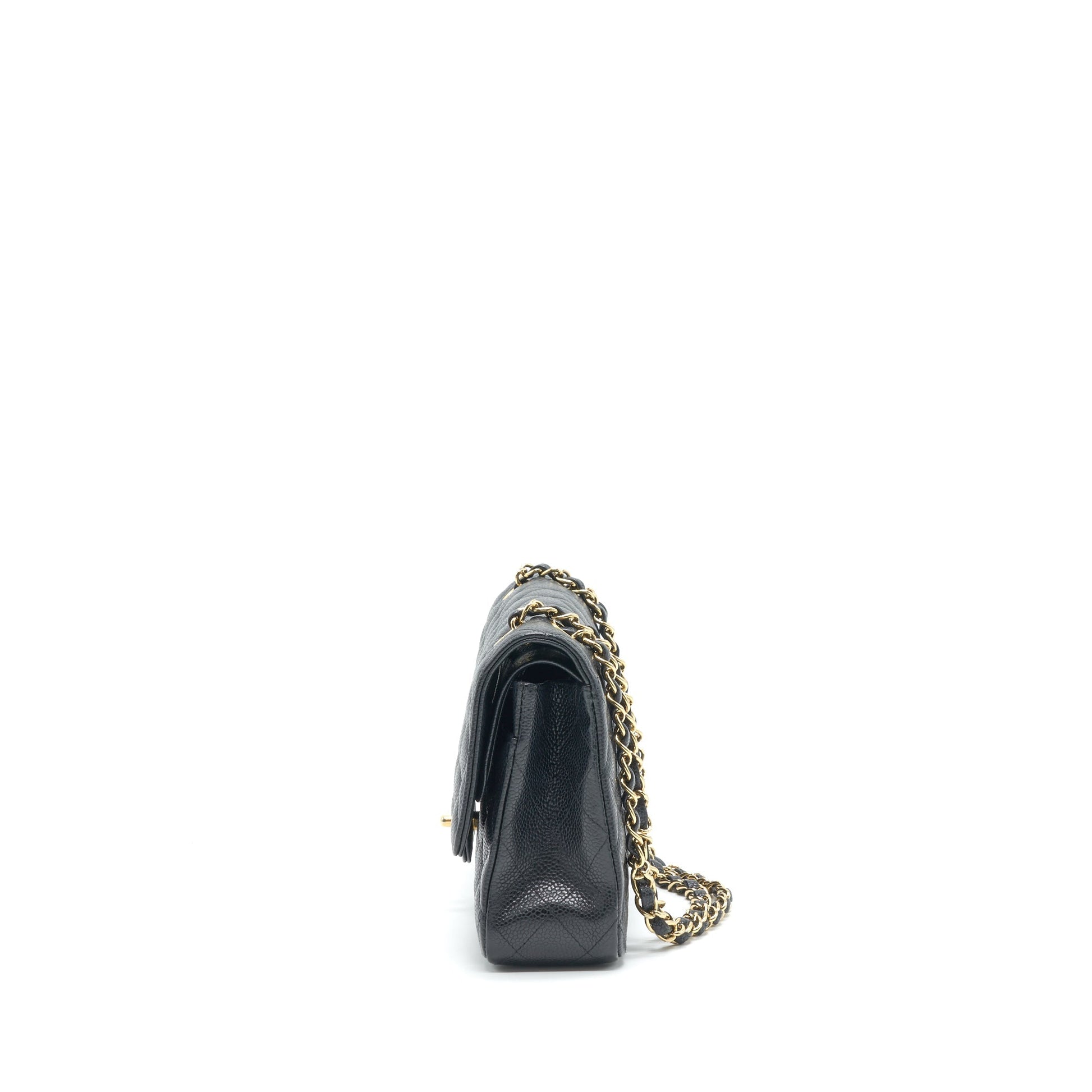 Chanel Classic Double Flap Medium 25cm Caviar Black