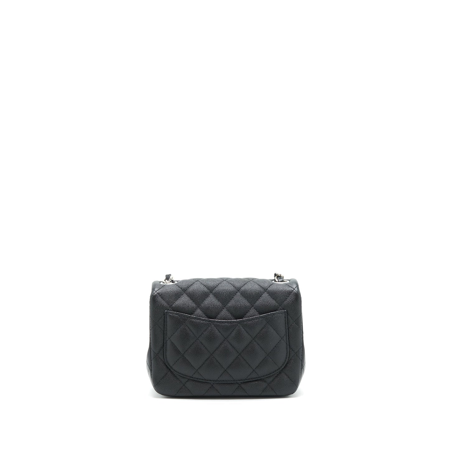 Chanel Mini square flap bag Caviar black