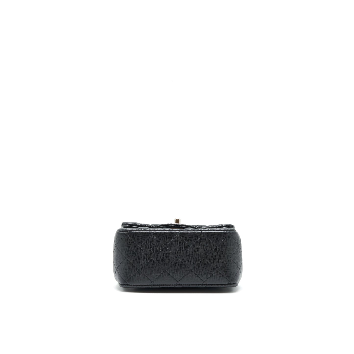 Chanel Mini square flap bag Caviar black
