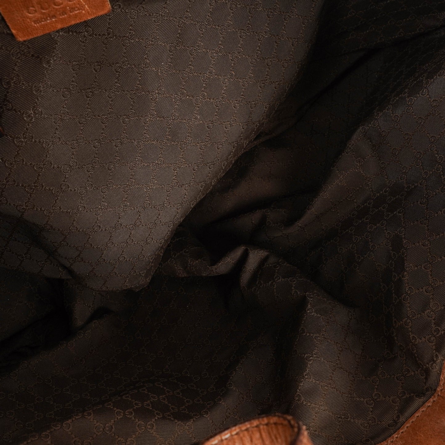Gucci Jackie Brown Leather Bag