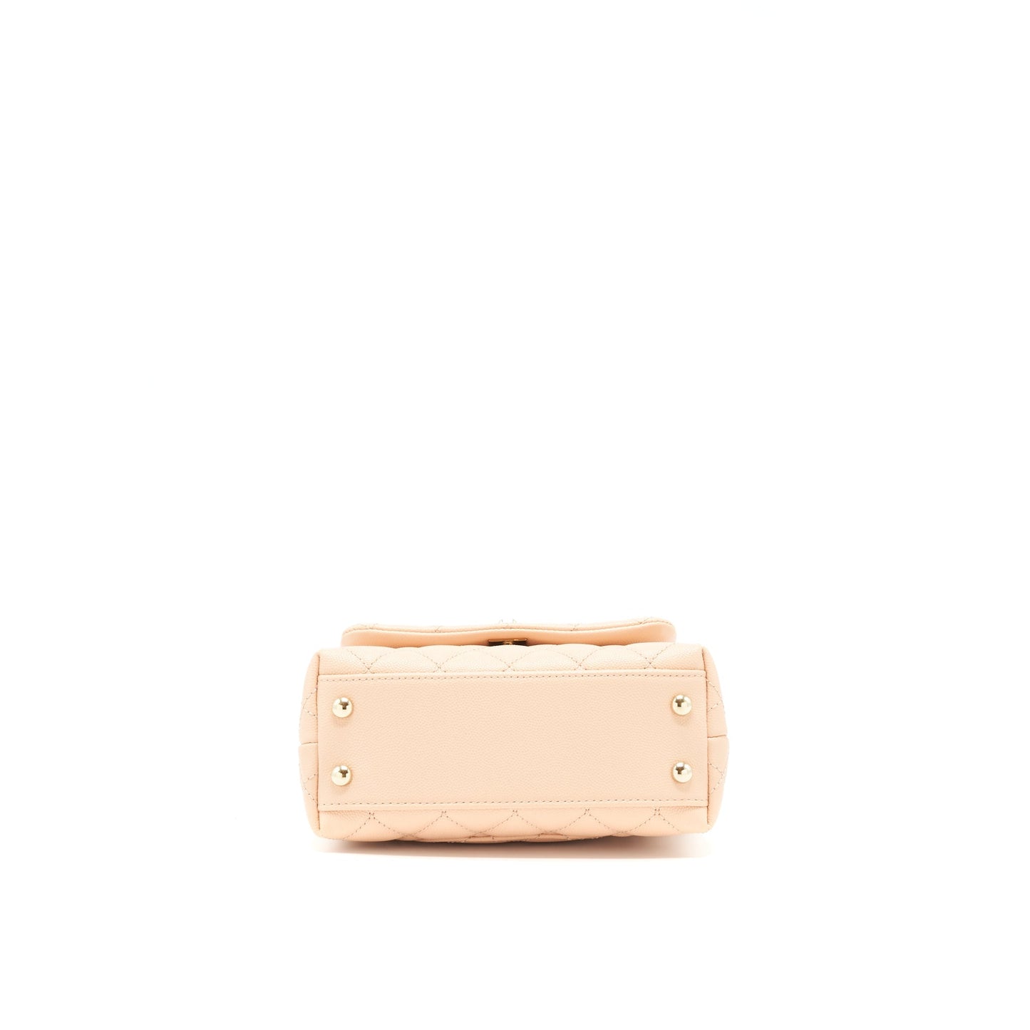 Chanel extra mini Coco Handle 20cm Caviar light Pink L