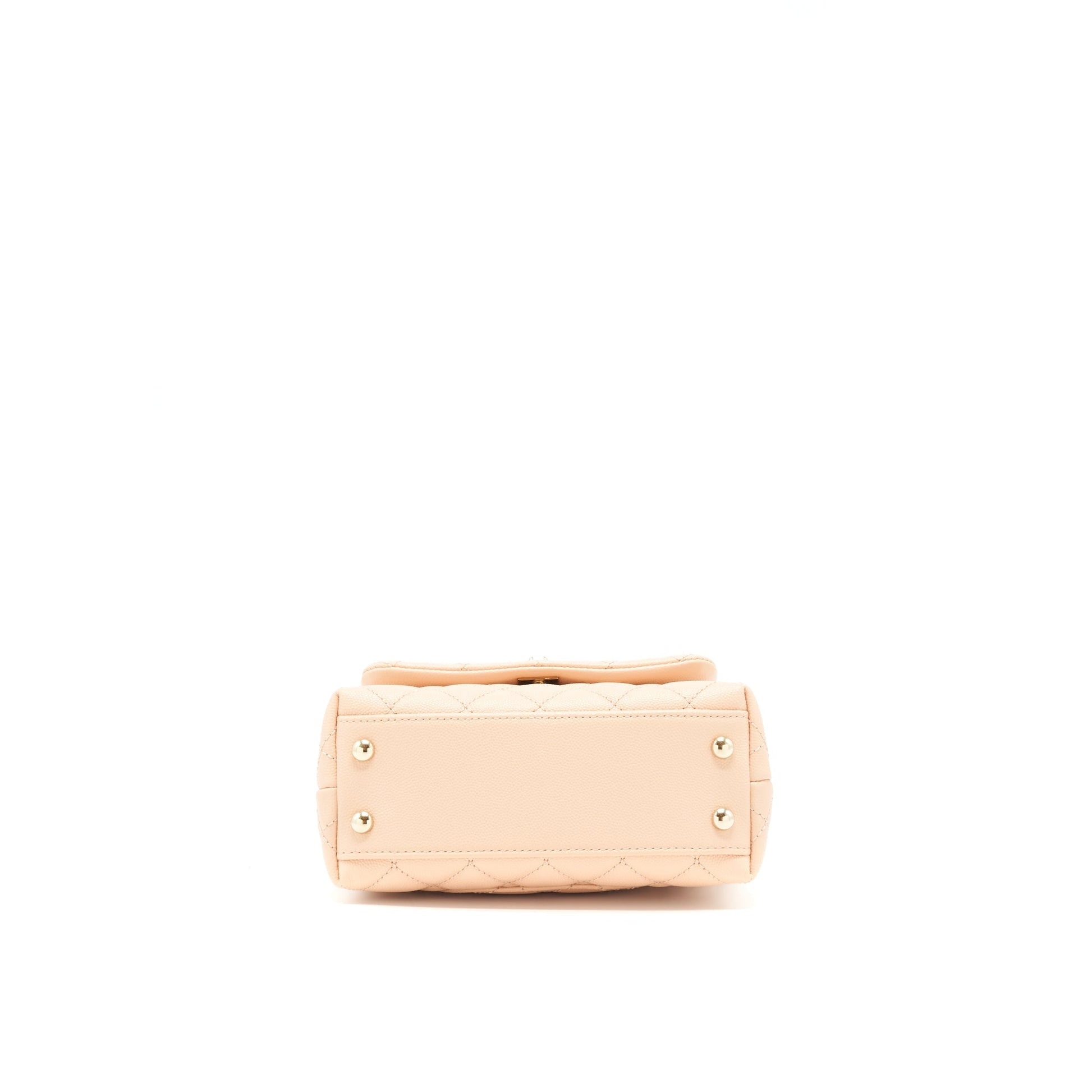 Chanel extra mini Coco Handle 20cm Caviar light Pink L