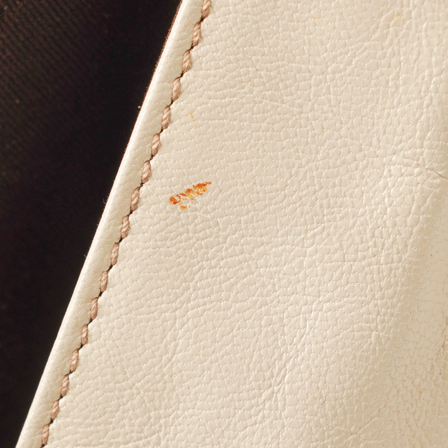 Gucci Bamboo Handle Large Neutral Calfskin Studded Tote Bag