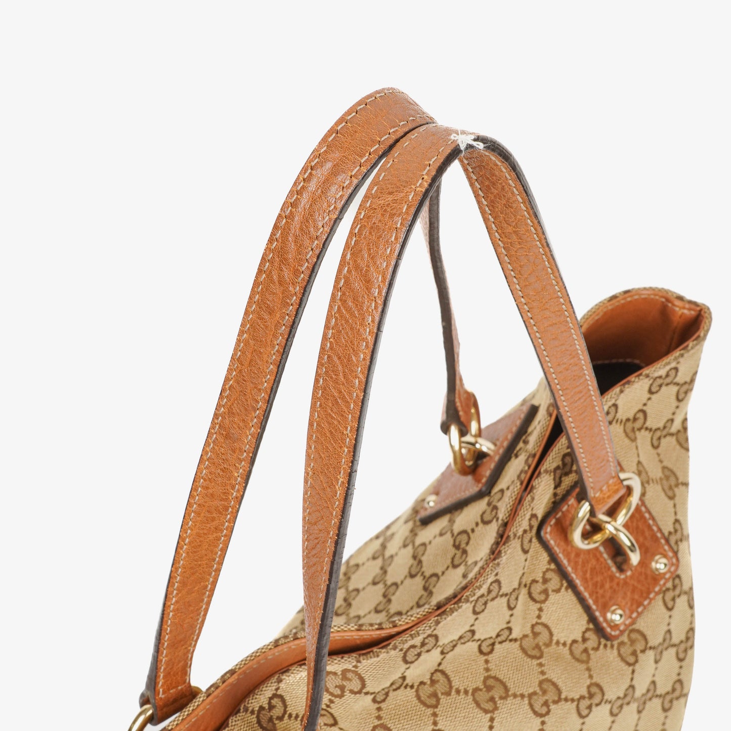 Gucci GG Canvas Charm Tote Bag