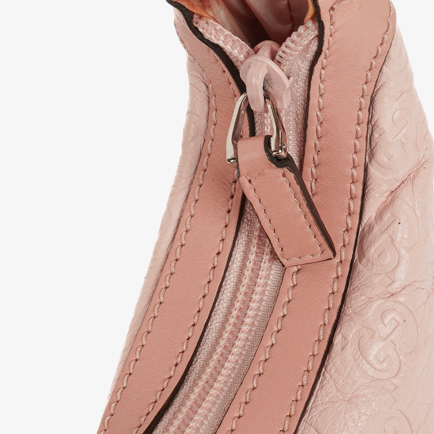 Gucci Guccissima Pink Charmy Hobo Bag