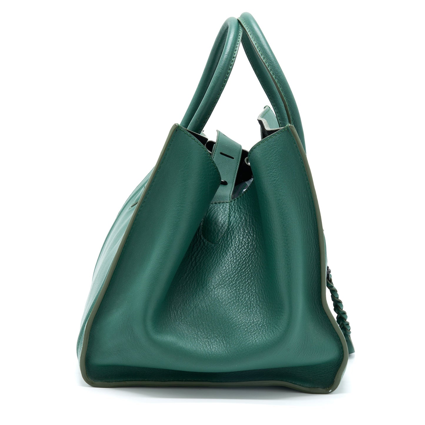 Celine Phantom Tote Purse Dark Green