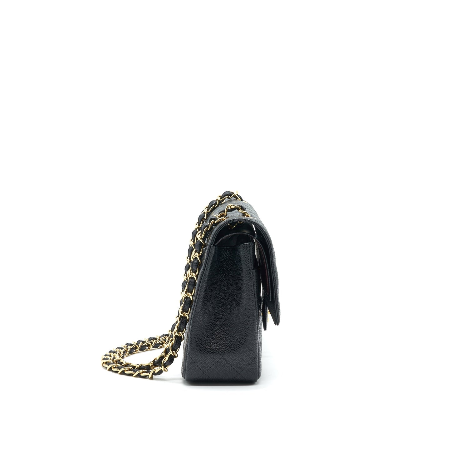 CHANEL JUMBO CLASSIC DOUBLE FLAP CAVIAR BLACK