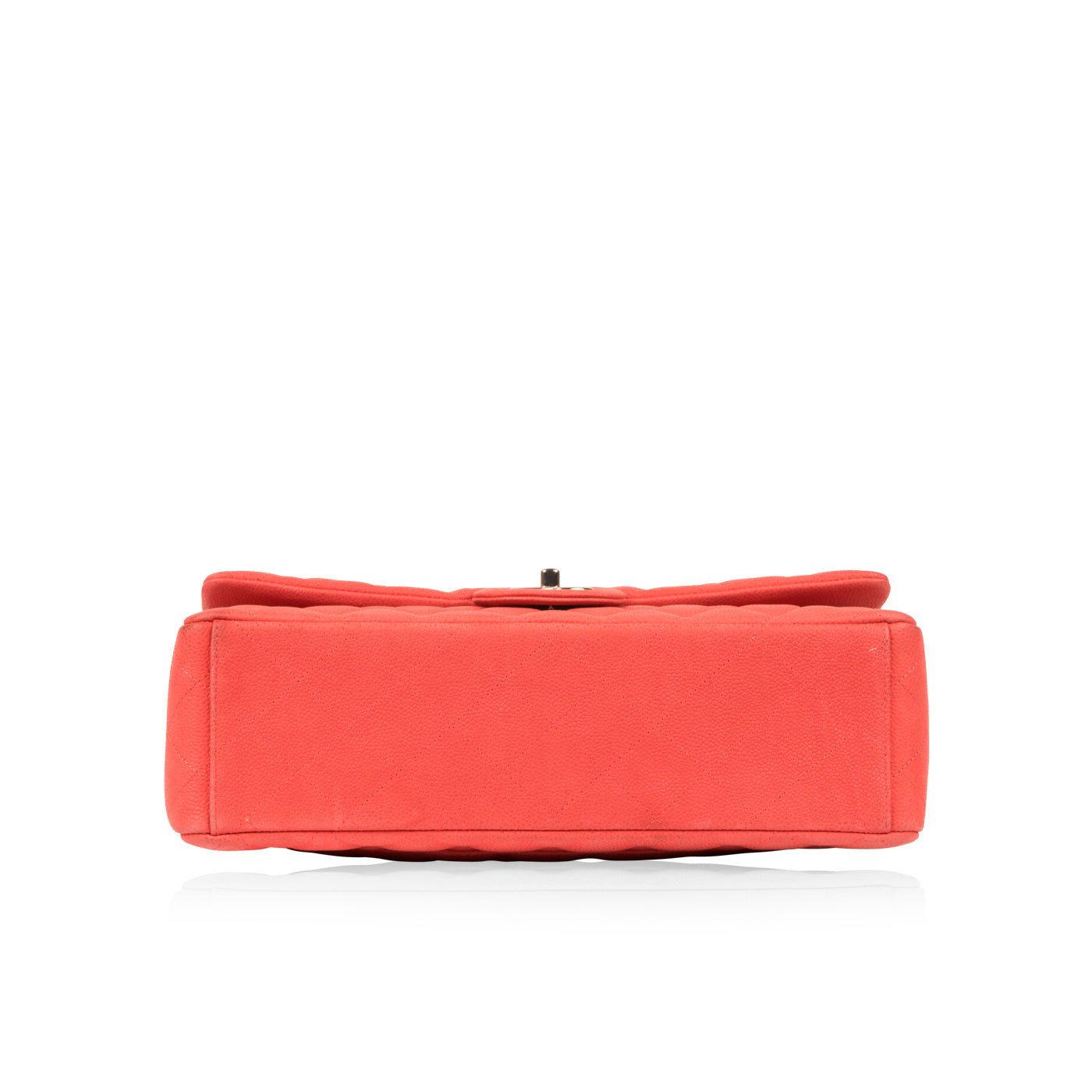 Chanel Matte Coral Maxi Flap Bag