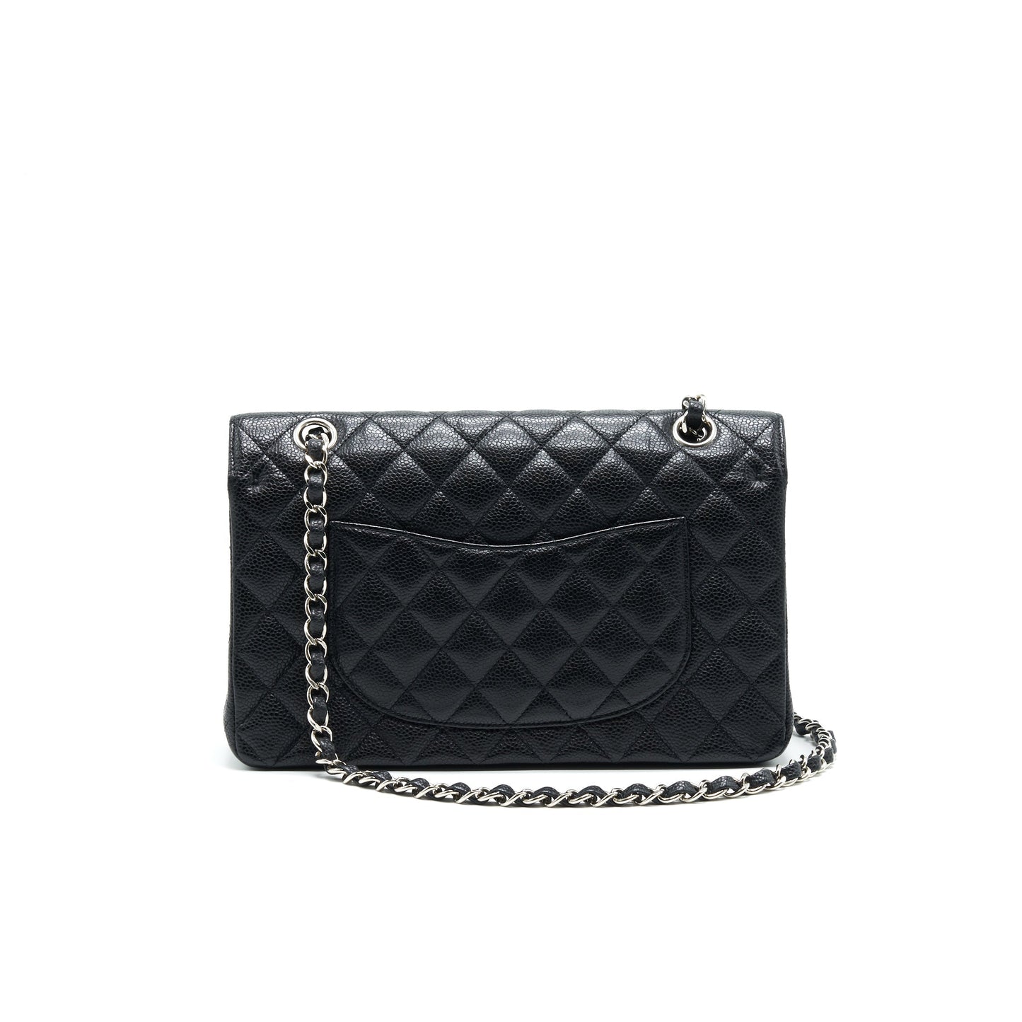 CHANEL MEDIUM CLASSIC DOUBLE FLAP CAVIER