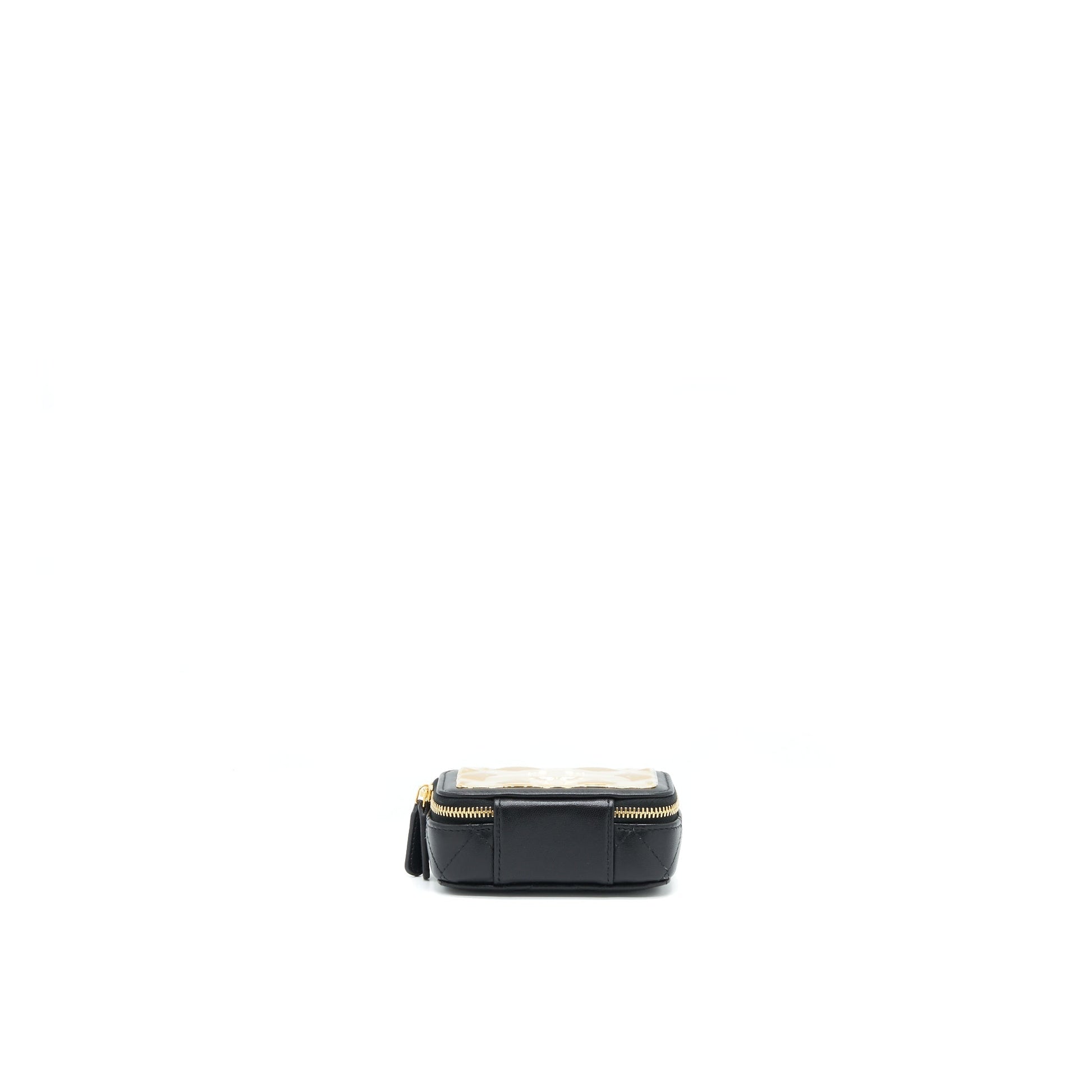 Chanel 21K Mini Clutch With Chain Black