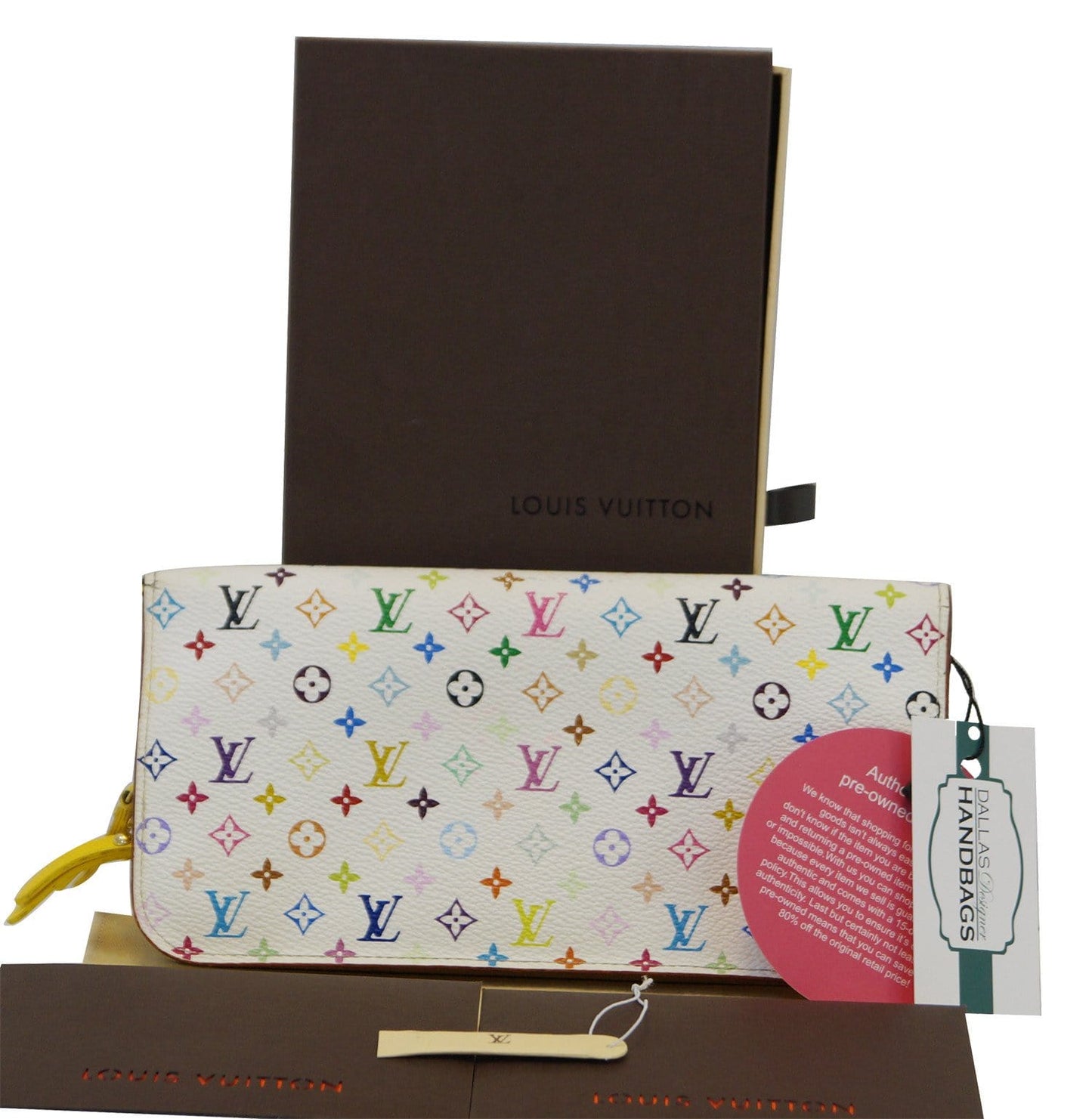 LOUIS VUITTON Monogram Multi Color Insolite Clutch Wallet