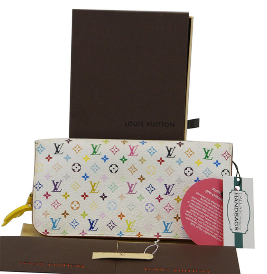 LOUIS VUITTON Monogram Multi Color Insolite Clutch Wallet