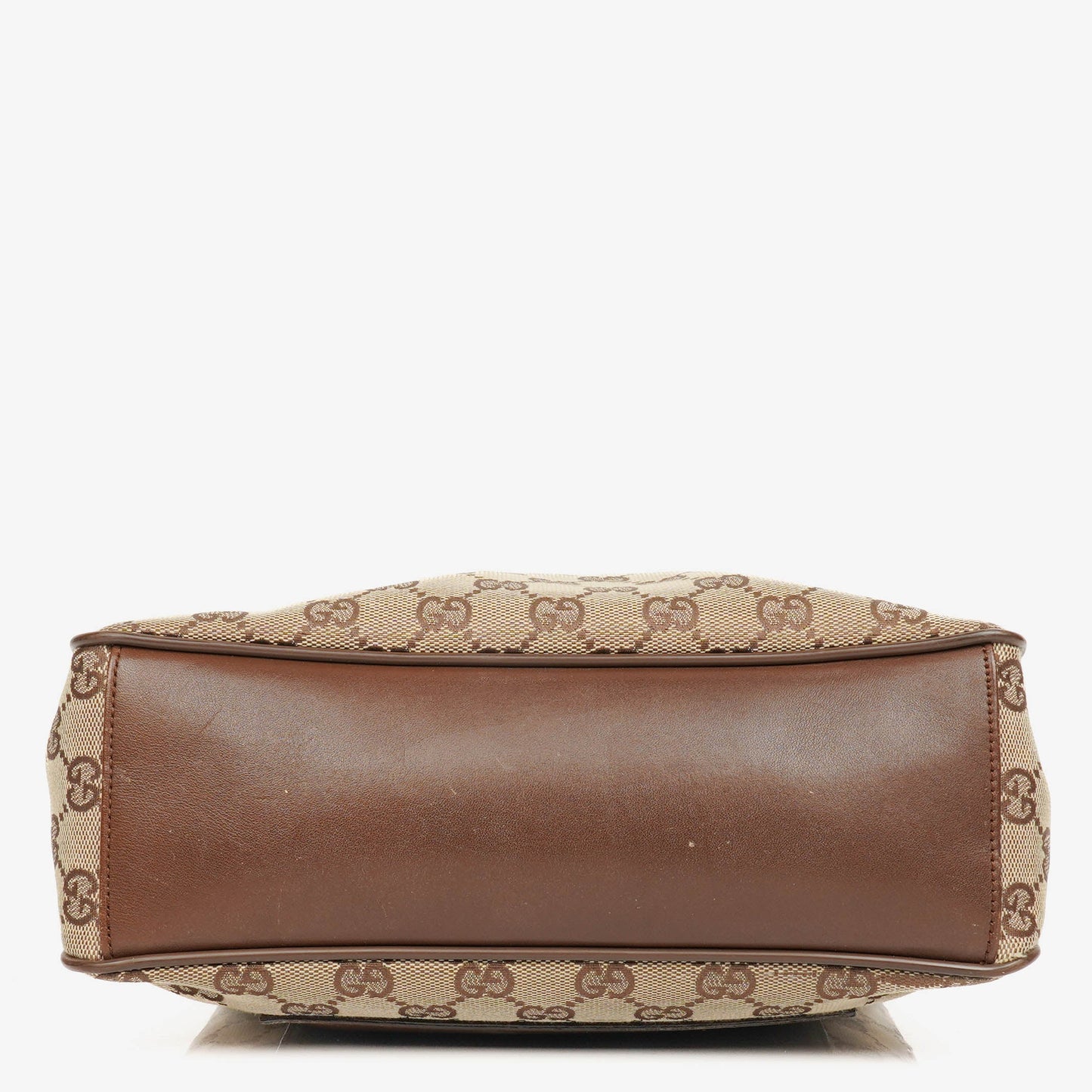 Gucci Brown Monogram Canvas Handbag