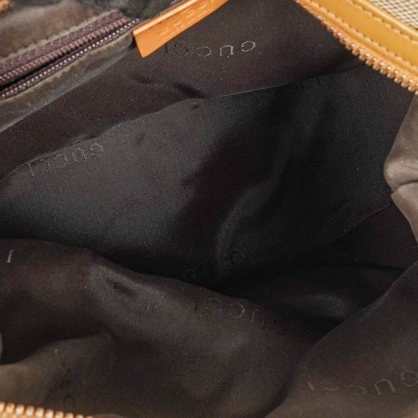 Gucci GG Beige Shoulder Hobo Bag