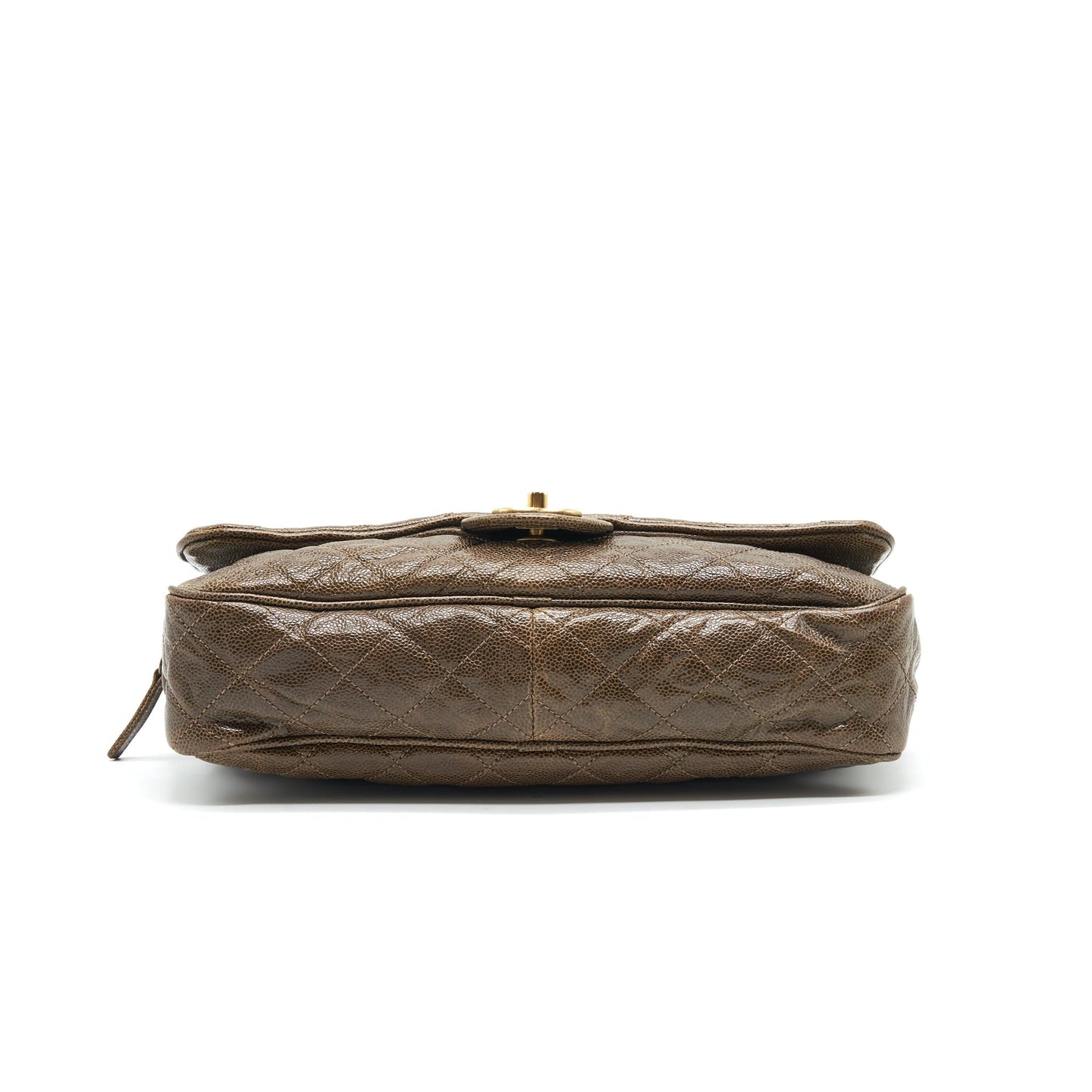 Chanel Seasonal Caviar Jumbo Flap Bag with