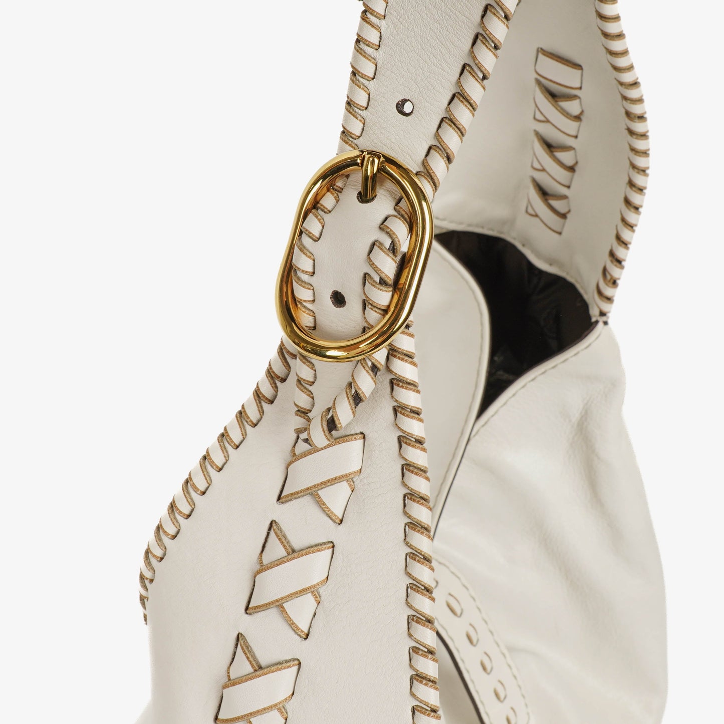 Gucci Jackie Leather Bamboo Tassel Hobo Bag