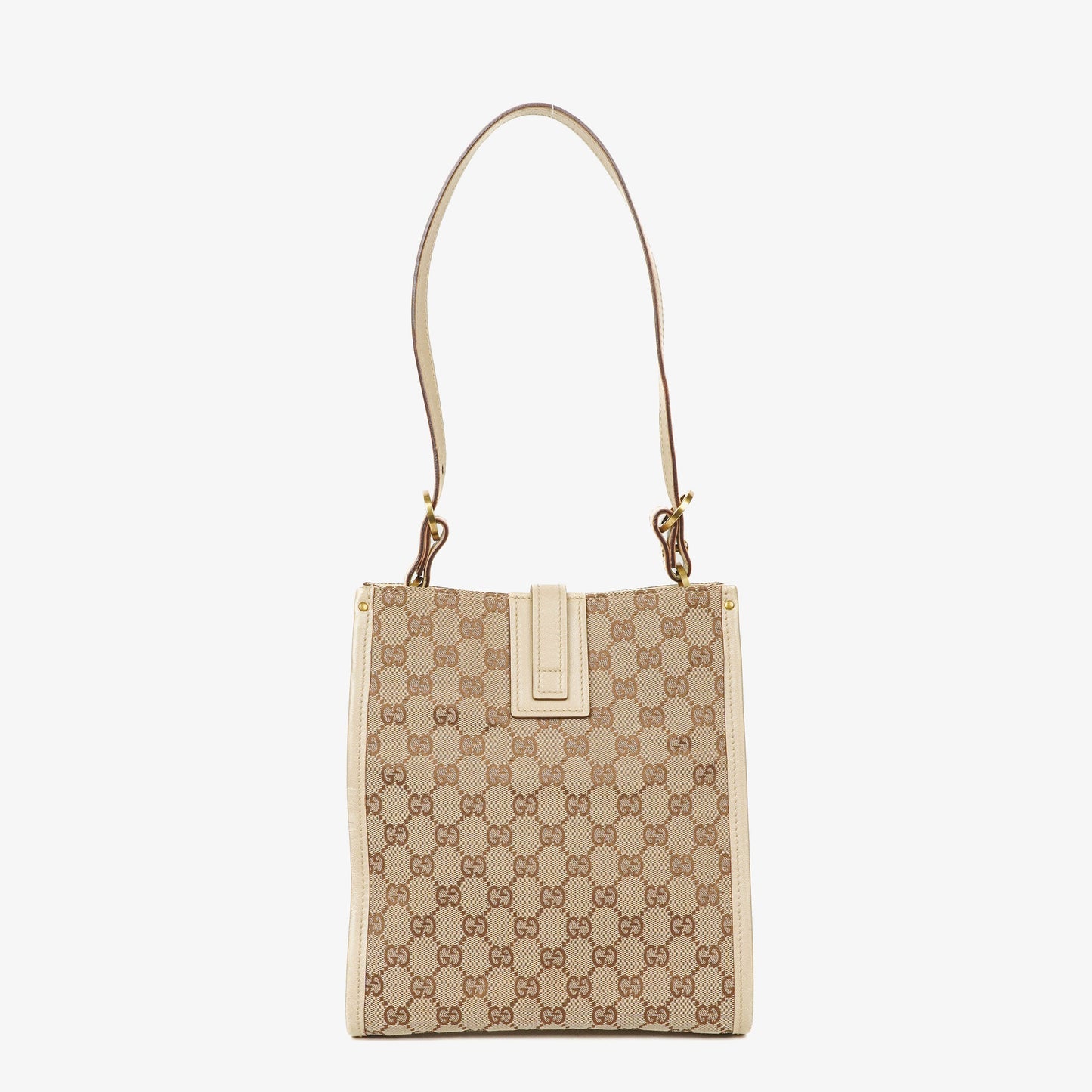 Gucci GG Canvas Beige Shoulder Bag