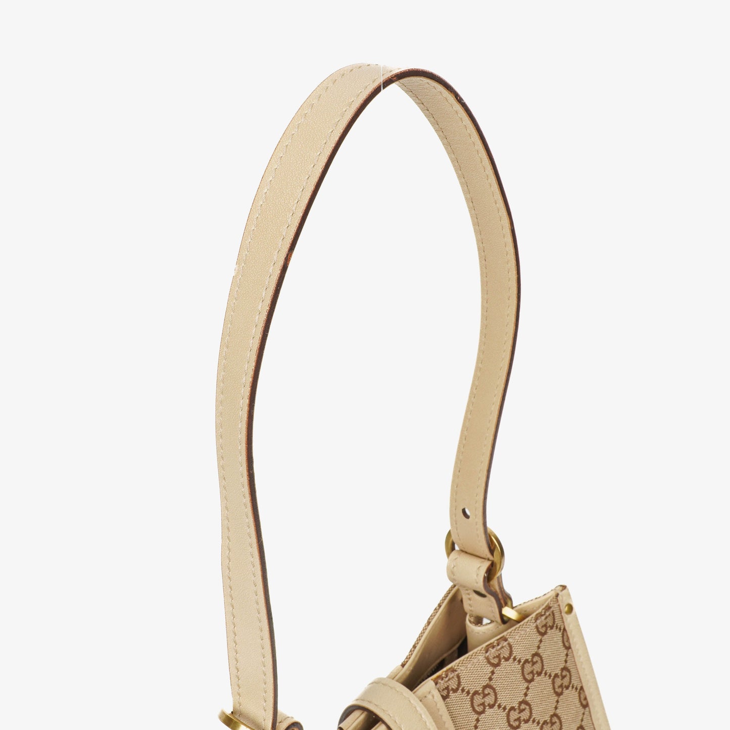 Gucci GG Canvas Beige Shoulder Bag