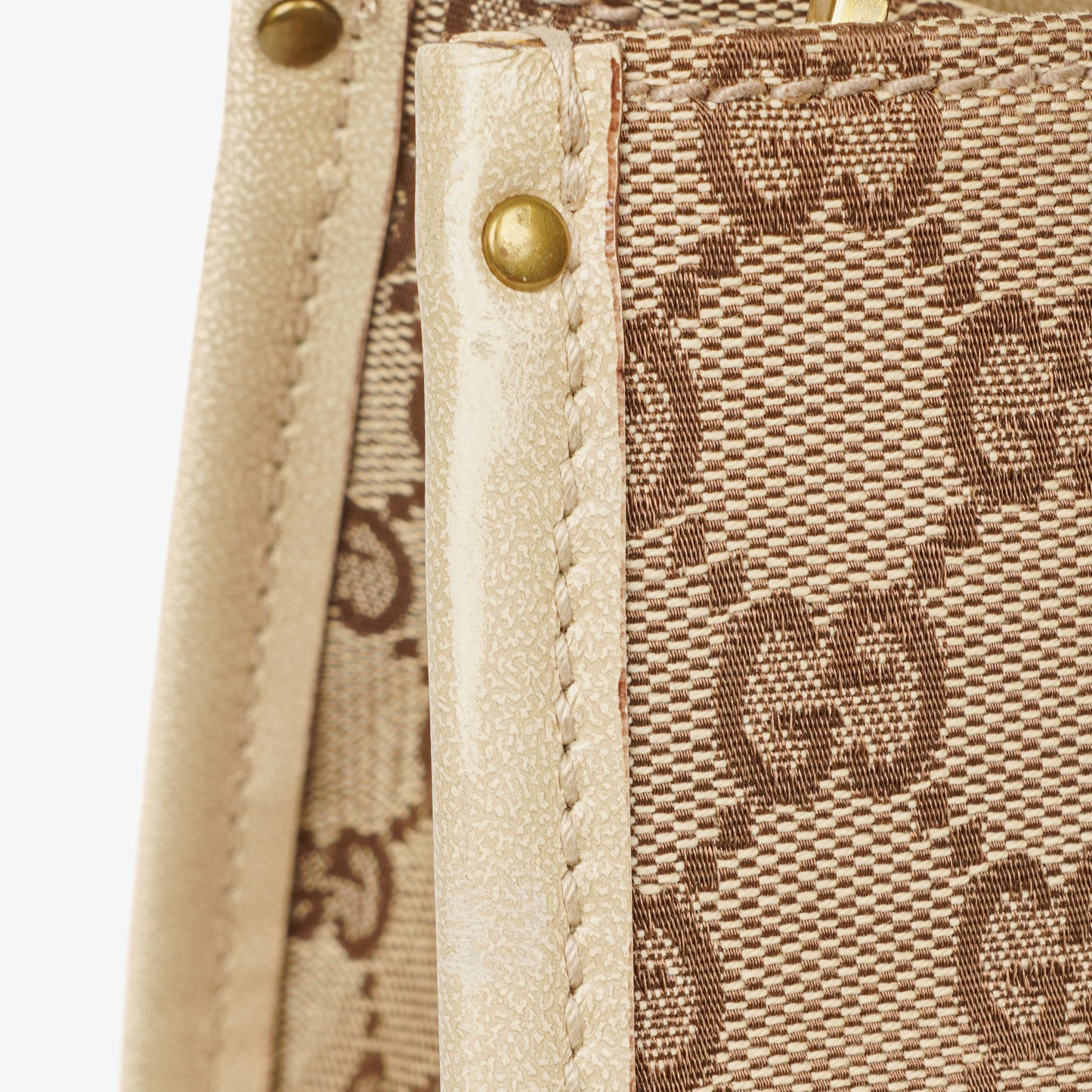 Gucci GG Canvas Beige Shoulder Bag