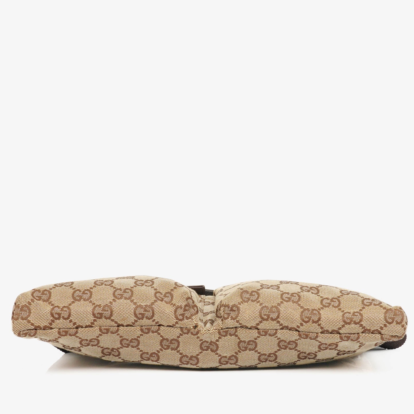 Gucci GG Brown/Beige Monogram Canvas Belt Bag