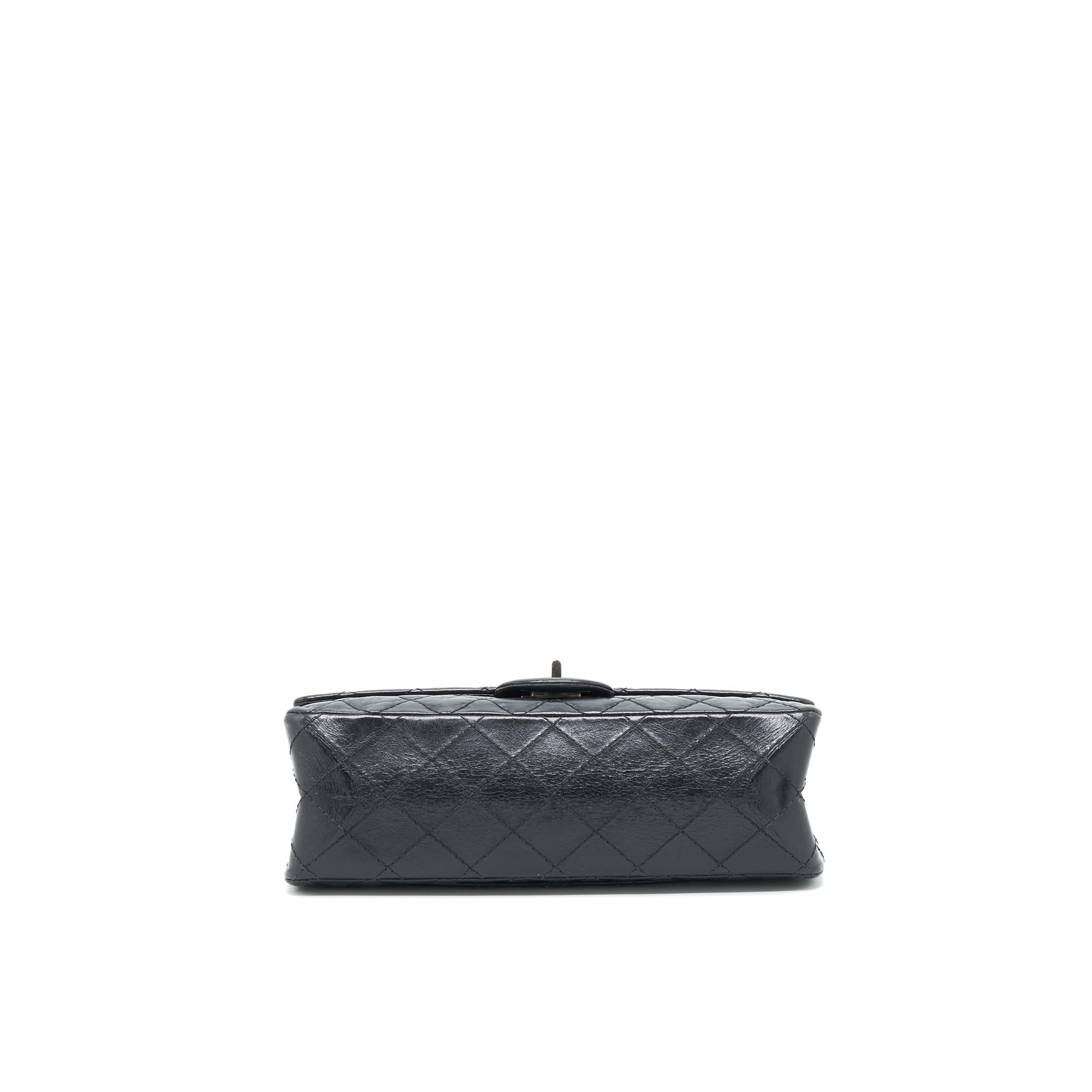 Chanel Reissue 2.55 double flap Bag Calfskin black
