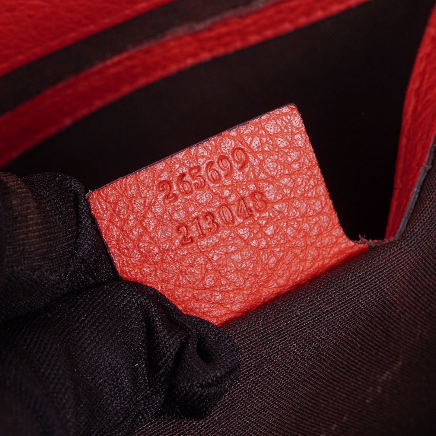 Gucci Jackie Bardot Red Leather Shoulder Bag