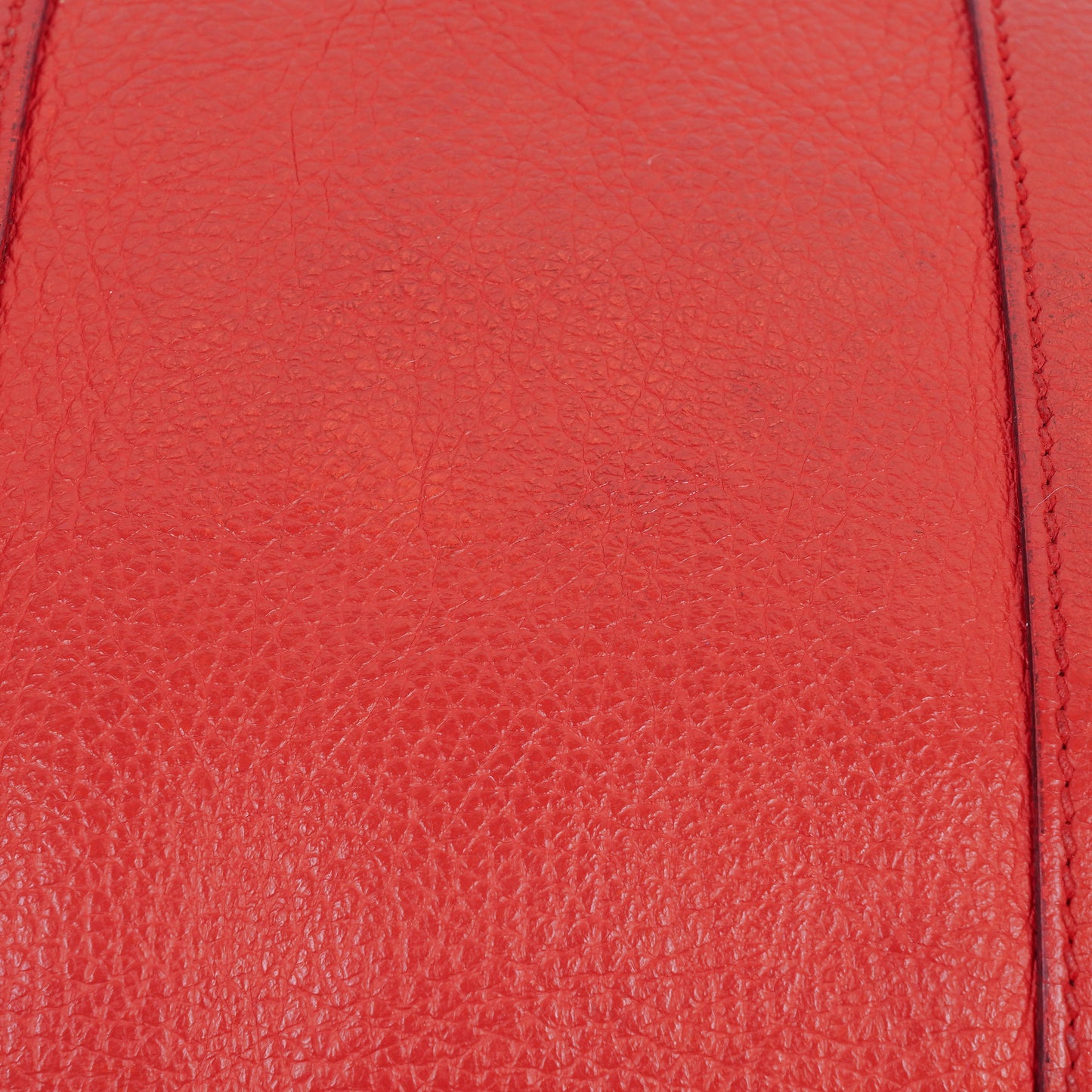 Gucci Jackie Bardot Red Leather Shoulder Bag