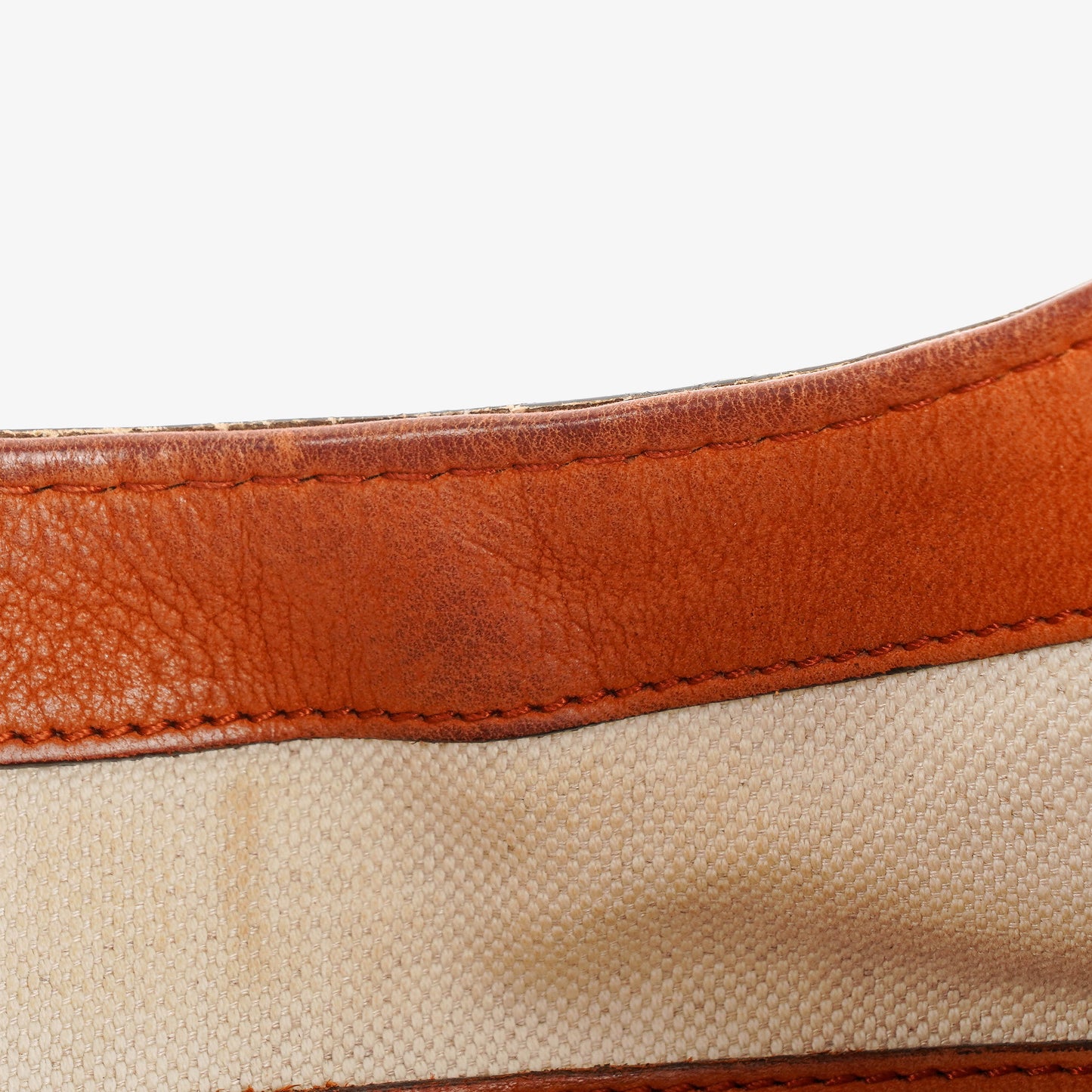 Gucci Jackie Orange Leather Shoulder Bag