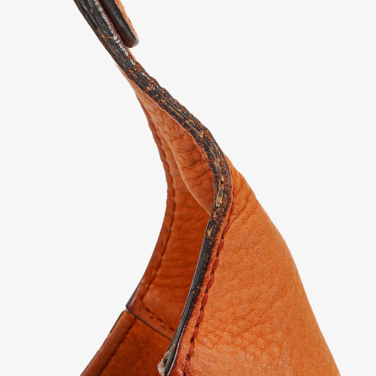 Gucci Jackie Orange Leather Shoulder Bag