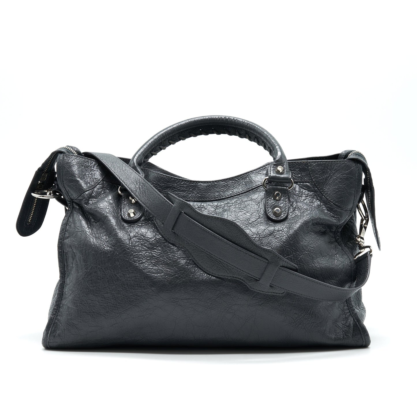 Balenciaga Medium Giant City Purse Grey with