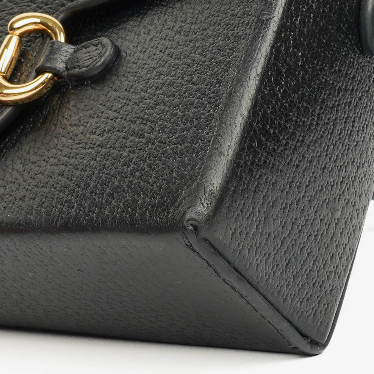 Gucci Black Horsebit 1955 Crossbody Bag