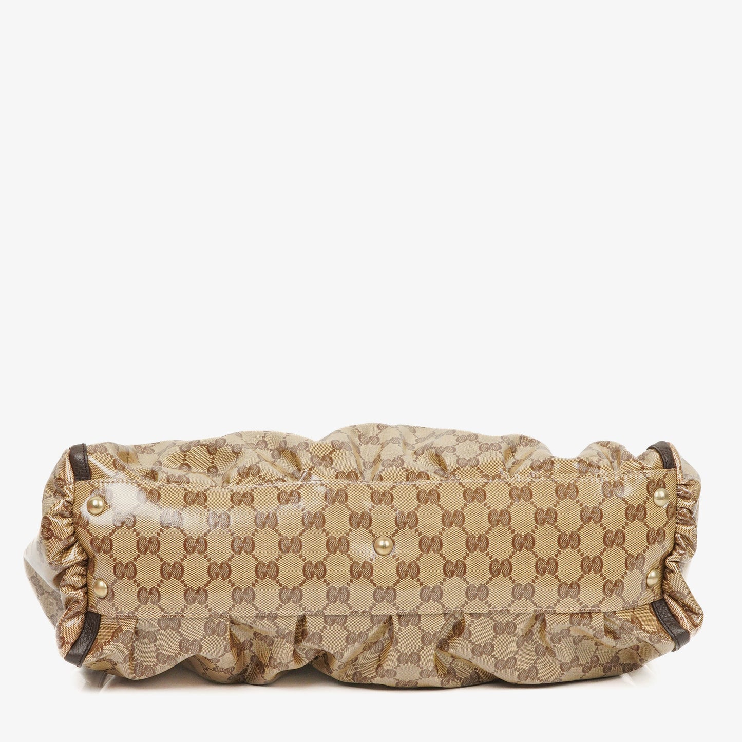 Gucci GG Crystal Coated Canvas D Ring Tote Bag