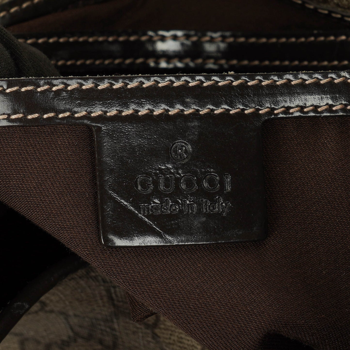 Gucci Supreme GG Canvas Bardot Joy Shoulder Bag