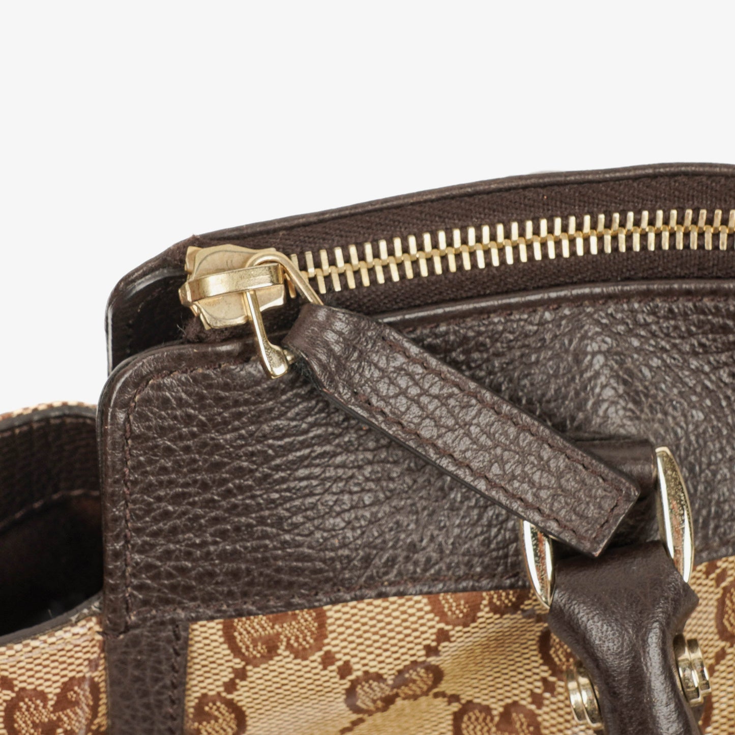 Gucci GG Crystal Coated Canvas D Ring Tote Bag